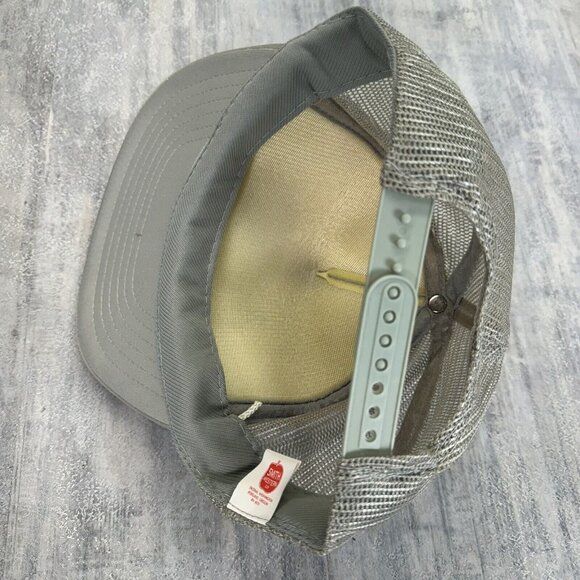 Seattle Grey Trucker Hat Smith Western Co Mesh Snap Back Vtg Cap - Picture 6 of 8